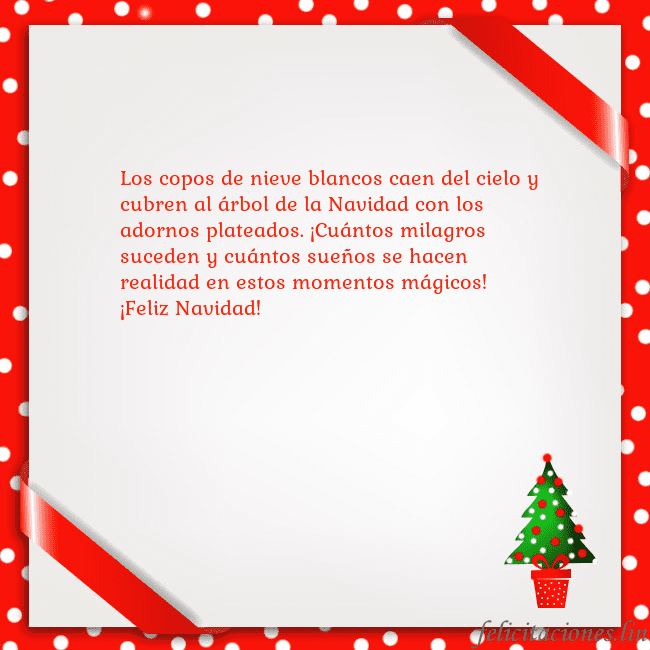 Tarjeta con árbol de Navidad en una maceta Los copos de nieve blancos caen del cielo y cubren Tarjeta con árbol de Navidad en una maceta