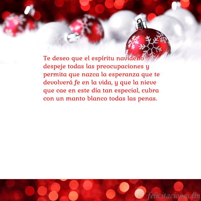 Tarjeta con juguetes de Navidad rojos Te deseo que el espíritu navideño despeje todas la Tarjeta con juguetes de Navidad rojos