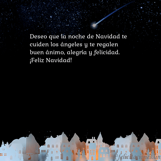 Tarjeta con un cometa