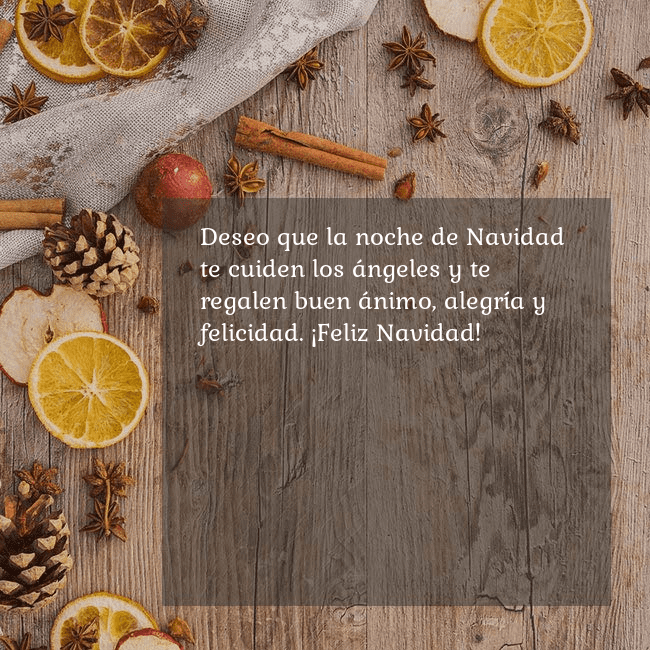 Tarjeta de felicitación con aroma navideño