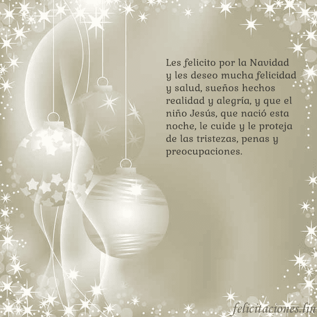 Tarjeta con juguetes de árbol de Navidad Les felicito por la Navidad y les deseo mucha feli Tarjeta con juguetes de árbol de Navidad