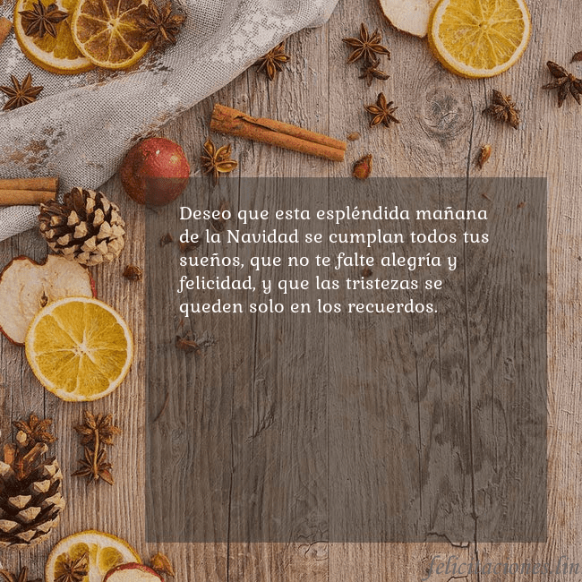 Tarjeta de felicitación con aroma navideño