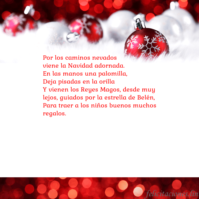 Tarjeta con juguetes de Navidad rojos