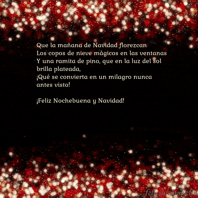 Postal animada intermitente negro-rojo
Que la mañana de Navidad florezcan
Los copos de n Postal animada intermitente negro-rojo