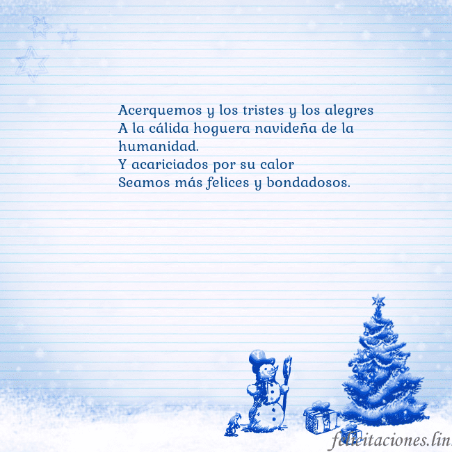 Tarjeta con un muñeco de nieve azul y un árbol de Navidad Acerquemos y los tristes y los alegres
A la cálida Tarjeta con un muñeco de nieve azul y un árbol de Navidad