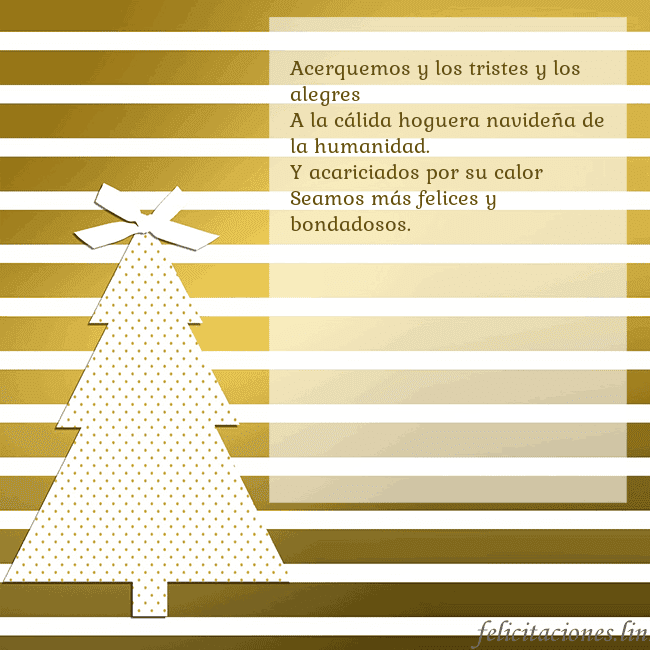 Tarjeta de felicitación de árbol de Navidad dorado brillante Acerquemos y los tristes y los alegres
A la cálida Tarjeta de felicitación de árbol de Navidad dorado brillante