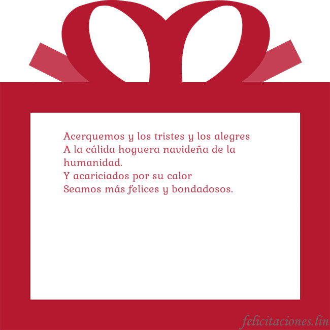 Tarjeta de felicitación - un regalo rojo