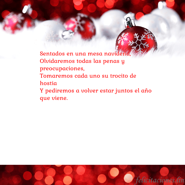 Tarjeta con juguetes de Navidad rojos