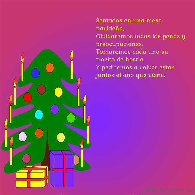 Tarjeta de felicitación brillante con un árbol de Navidad pintado Sentados en una mesa navideña,
Olvidaremos todas l Tarjeta de felicitación brillante con un árbol de Navidad pintado