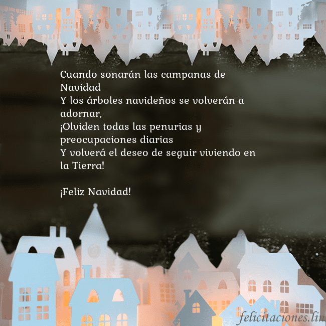 Tarjeta con una ciudad resplandeciente