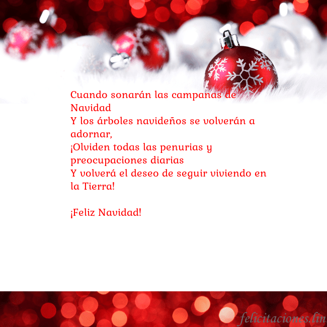 Tarjeta con juguetes de Navidad rojos