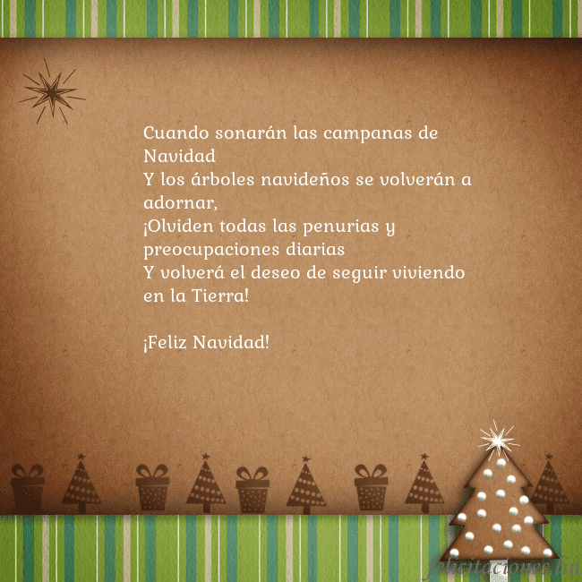 Tarjeta con un árbol de pan de jengibre