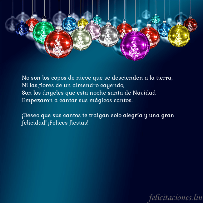 Tarjeta de felicitación azul con juguetes de árbol de Navidad No son los copos de nieve que se descienden a la t Tarjeta de felicitación azul con juguetes de árbol de Navidad