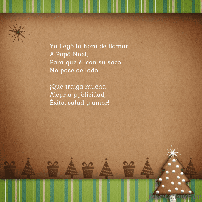 Tarjeta con un árbol de pan de jengibre