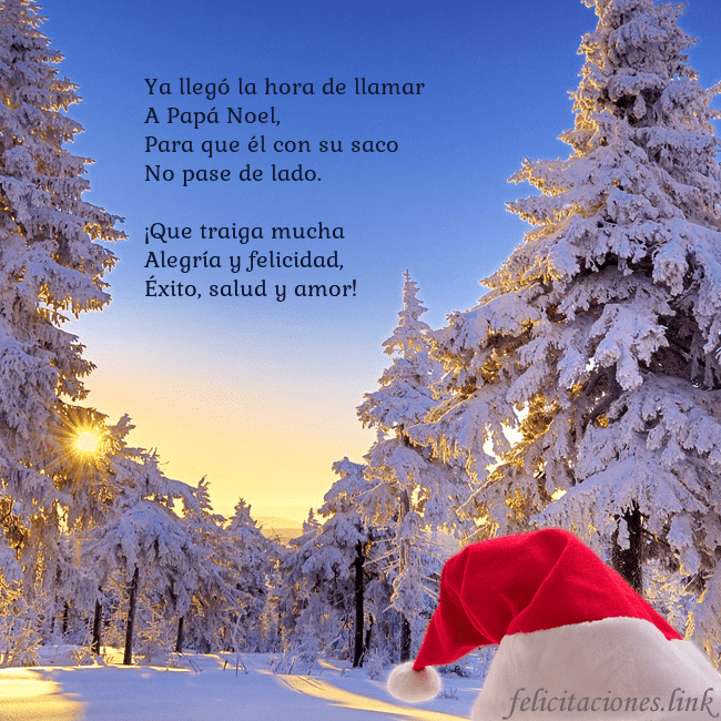 Tarjetas electrónicas de Navidad con bosque nevado