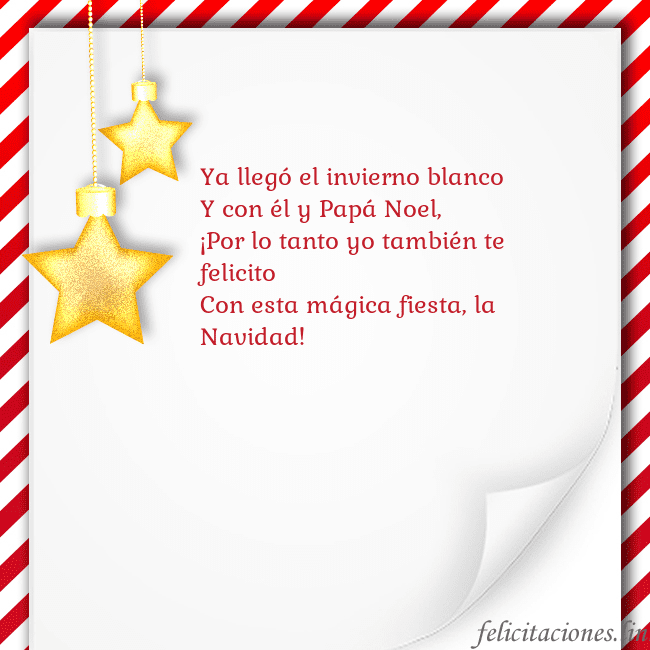 Tarjeta con estrellas doradas