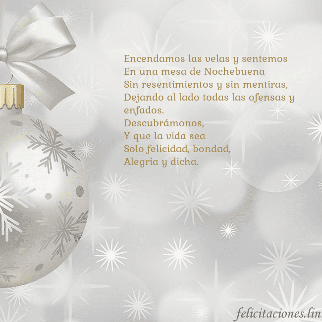 Tarjeta de felicitación con un árbol de Navidad plateado Encendamos las velas y sentemos
En una mesa de Noc Tarjeta de felicitación con un árbol de Navidad plateado