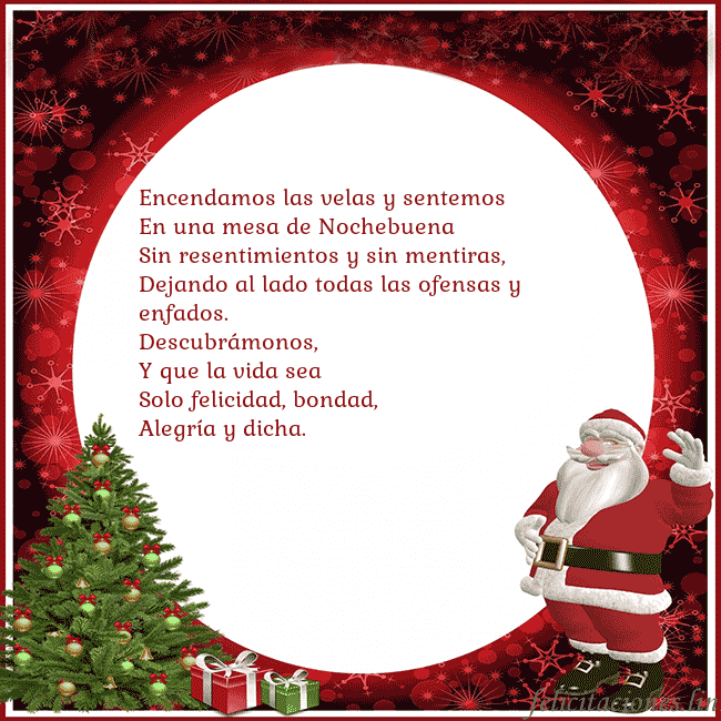Tarjeta de felicitación con escarcha vieja y regalos Encendamos las velas y sentemos
En una mesa de Noc Tarjeta de felicitación con escarcha vieja y regalos
