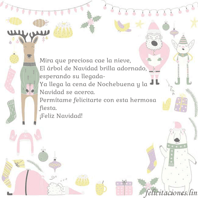 Tarjeta con un ciervo gracioso