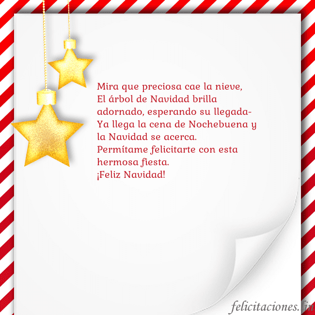 Tarjeta con estrellas doradas