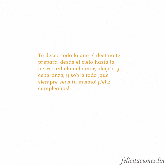 Gif animado corazón dorado Te deseo todo lo que el destino te prepara, desde Gif animado corazón dorado