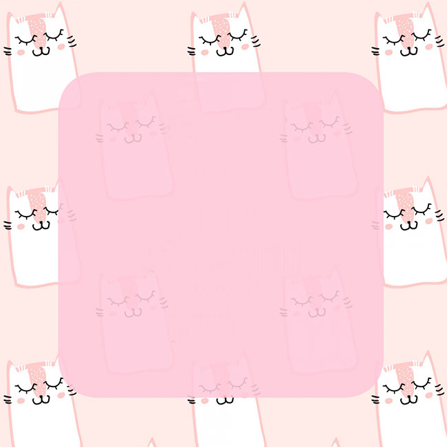 Tarjetas de cumpleaños Tarjeta de cumpleaños rosa con gatos divertidos